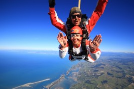Skydiving in Abel Tasman