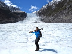 Hiking on Fox Glacier
