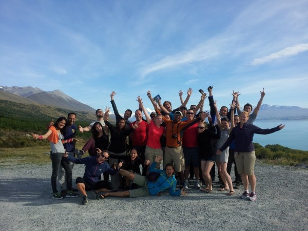 Meet new friends on a Flying Kiwi tour