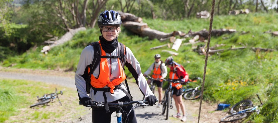 Cycling the Karangahape Gorge, Coromandel NZPhoto taken by: Cuemotion (