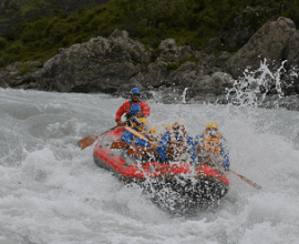 Try white water rafting on your NZ tour
