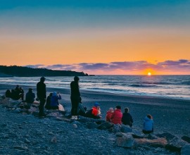 Punakaiki sunset