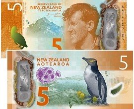 $5 New Zealand Note