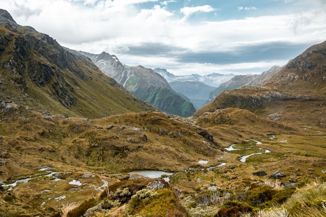 Incredible views as you hike along the Routeburn